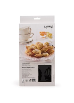 Lékué Bakvorm voor madeleines 9-vaks Zwart - Deal