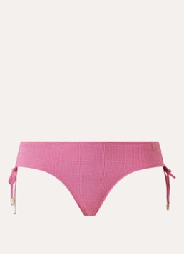 Beachlife Dames Pink Shimmer bikinislip met lurex in de kleur Roze, maat: 38