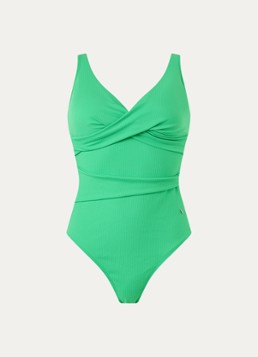 Beachlife Dames Spring badpak met uitneembare vulling in de kleur Groen, maat: B38