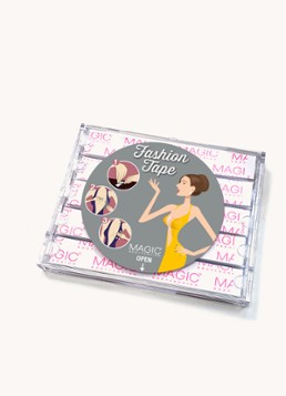 MAGIC Bodyfashion Dames Fashion Boob Tape semi-transparante plakstrips in de kleur Beige, maat: 1 SIZE