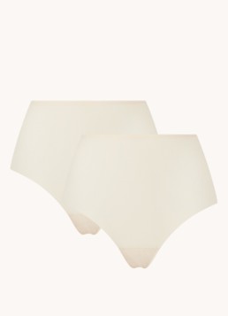 MAGIC Bodyfashion Dames Dream naadloze slip in 2-pack in de kleur Beige, maat: S