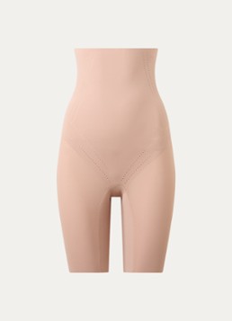 MAGIC Bodyfashion Dames Dream Shaper high waisted corrigerende short in de kleur Bruin, maat: M