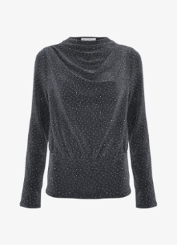 Phase Eight Dames Top met strass in de kleur Zilver