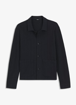 BOSS Heren Regular fit overhemd met opgestikte zakken in de kleur Donkerblauw
