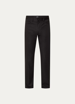 BOSS Heren P-Re.Maine5 slim fit chino met steekzakken in de kleur Zwart