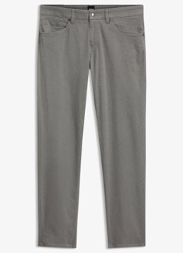 BOSS Heren Slim fit broek met steekzakken in de kleur Zwart
