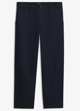 BOSS Heren Straight fit pantalon met steekzakken in de kleur Blauw