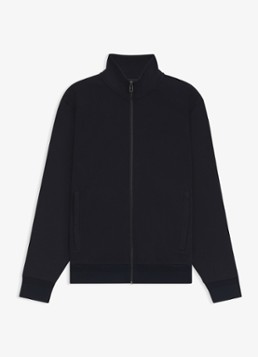 BOSS Heren H-Shepherd sweatvest met steekzakken in de kleur Donkerblauw