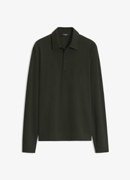 BOSS Heren Regular fit polo in de kleur Open Green-383 / Groen