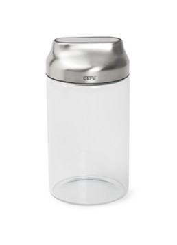 GEFU Kippo voorraadpot 1 liter Transparant - Deal