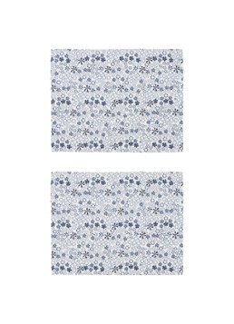 Bunzlau Castle Indigo Lace placemat set van 2 Donkerblauw - Deal