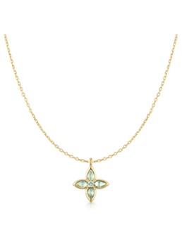 Ania Haie Dames Clover ketting S verguld