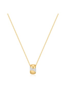 Ania Haie Dames Rivulet Pavé ketting S verguld