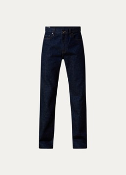 Casablanca Heren Straight leg jeans met donkere wassing in de kleur Indigo, maat: 34