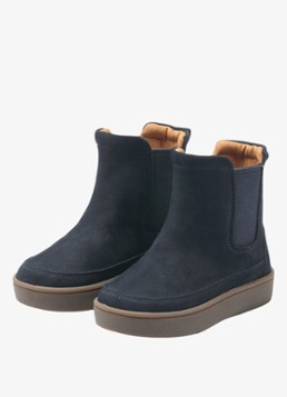 Donsje Amsterdam Meisjes Ojeh Boots in de kleur Indigo, maat: 27