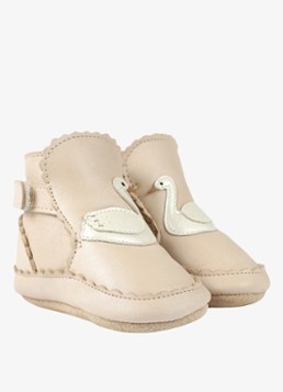 Donsje Amsterdam Meisjes Niv boots in de kleur Beige, maat: 6-12M=17