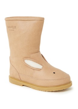Donsje Amsterdam Jongens Wadudu Classic Boots | Bunny in de kleur Lichtbruin, maat: 27