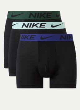 Nike Heren Boxershorts met logoband in 3-pack in de kleur Zwart, maat: L