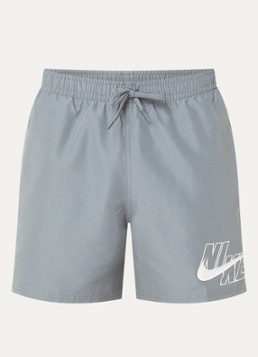 Nike Heren Loose fit zwemshort met logo en steekzakken in de kleur Olijfgroen, maat: XL