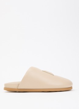 Givenchy Dames Puffy muiltje van lamsleer in de kleur Beige, maat: 41