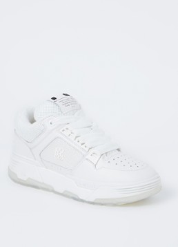 AMIRI Heren MA-1 sneaker van leer met mesh details in de kleur Wit, maat: 41