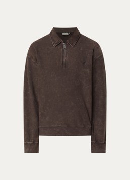Carhartt WIP Heren Lambert sweater met logo in de kleur Bruin, maat: S