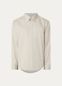 Carhartt WIP Heren Madison regular fit overhemd in de kleur Beige, maat: XL
