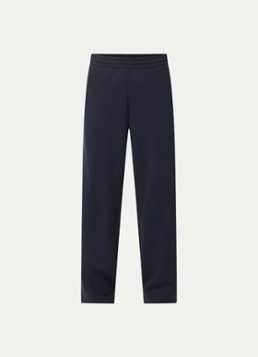 Carhartt WIP Heren Mack wide fit joggingbroek met steekzakken in de kleur Donkerblauw, maat: M