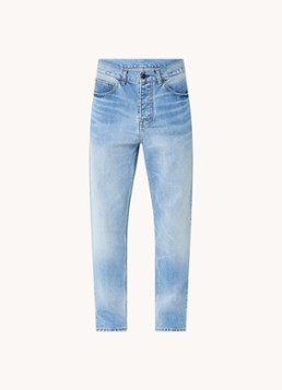 Carhartt WIP Heren Newel tapered jeans met steekzakken in de kleur Jeans, maat: 34