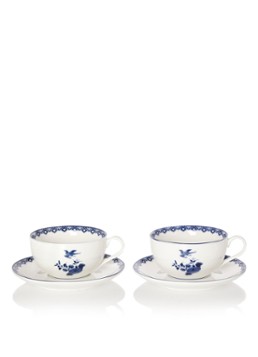&Klevering Rijksmuseum kop en schotel set van 2 Wit - Deal