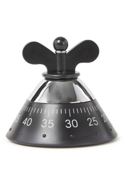 Alessi Kookwekker Zwart - Deal