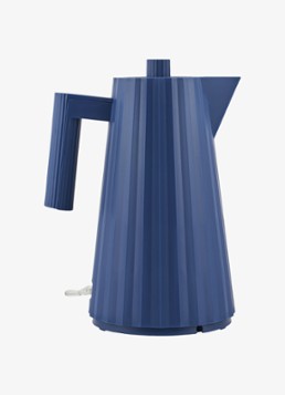 Alessi Plissé Waterkoker 1 liter MDL06/1DAZ Blauw - Deal