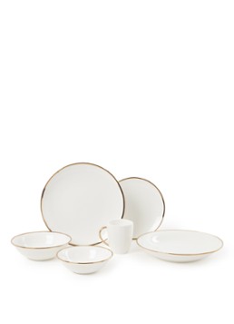 Vtwonen Gold Dinnerware Raw serviesset 36-delig Goud - Deal