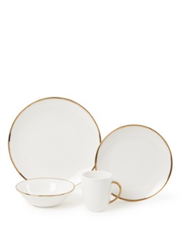 Vtwonen Gold Dinnerware Raw serviesset 16-delig Goud - Deal