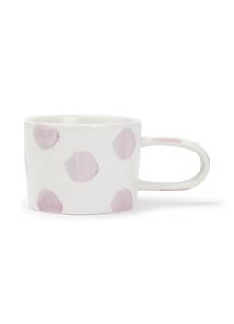 Vtwonen Dots mok 35 cl Lila - Deal