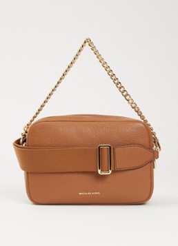 Michael Kors Dames Bryant crossbodytas van leer met afneembare schouderriem in de kleur Oranjebruin, maat: ns