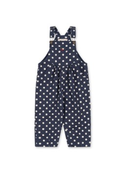 Konges Sløjd Meisjes Babypak met stippenprint in de kleur Donkerblauw, maat: 18M=86