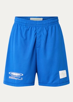 New Amsterdam Surf Association Heren Straight fit korte broek met ritszakken in de kleur Zwart, maat: L