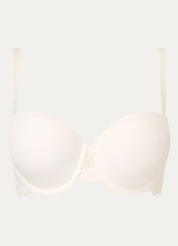 Calvin Klein Dames Balconette BH met details van kant in de kleur Creme