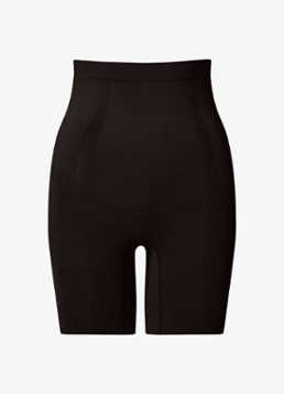 Calvin Klein Dames Secure Sculpt high waisted corrigerende short in de kleur Zwart