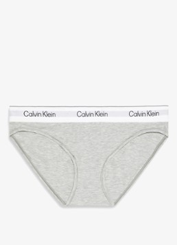 Calvin Klein Dames Hipster met logoband in de kleur Grey Heather-P7A