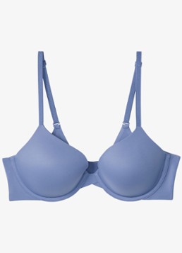 Calvin Klein Dames Voorgevormde effen bh in de kleur Blue Tulip-44J / Blauw