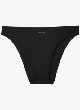 Calvin Klein Dames Bikinislip met logo in de kleur Zwart
