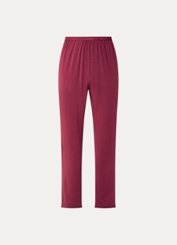 Calvin Klein Dames Loungebroek met logoband in de kleur Rood