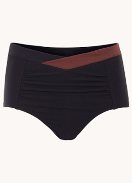 Phase Eight Dames Bikinislip met structuur in de kleur Zwart