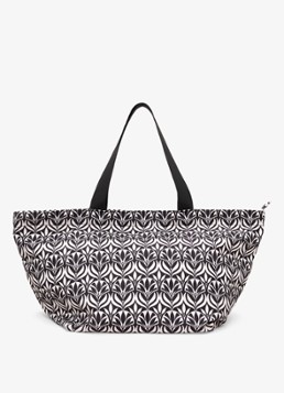 Phase Eight Dames Strandtas met grafische print in de kleur Zwart