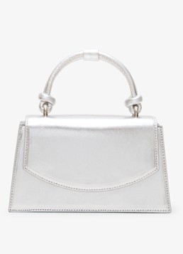 Phase Eight Dames Handtas met metallic finish in de kleur Zilver