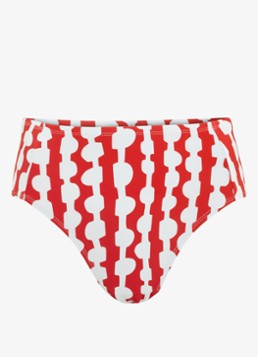 Phase Eight Dames Lara bikinislip met print in de kleur Rood