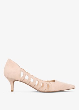 Phase Eight Dames Pump van suéde in de kleur Beige