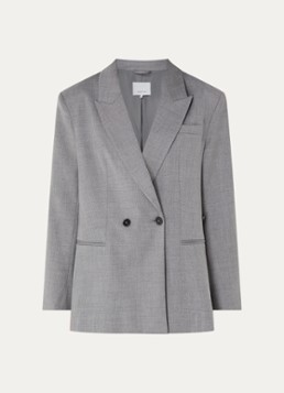 Dante 6 Dames Bolton blazer met gemêleerd dessin in de kleur Grijsmele, maat: 36